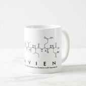 Mug Bouche de nom du peptide Flavien (Devant droit)