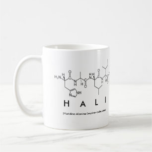 Mug Bouche de nom du peptide hali