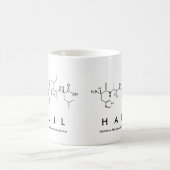 Mug Bouche de nom du peptide halil (Centre)