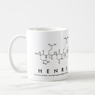 Mug Bouche de nom du peptide Henri