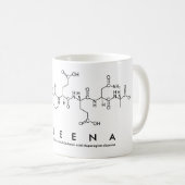 Mug Bouche de nom du peptide Kaleena (Devant droit)