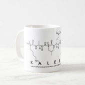 Mug Bouche de nom du peptide Kaleena (Devant gauche)