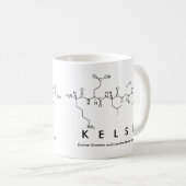 Mug Bouche de nom du peptide Kelsi (Devant droit)
