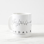 Mug Bouche de nom du peptide Kyndal (Devant gauche)