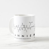 Mug Bouche de nom du peptide nannie (Devant gauche)