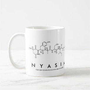 Mug Bouche de nom du peptide Nyasia