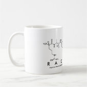 Mug Bouche de nom du peptide Rachela (Gauche)