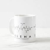 Mug Bouche de nom du peptide Salena (Devant gauche)
