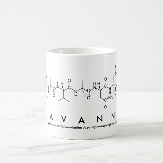 Mug Bouche de nom du peptide Savanna (Centre)