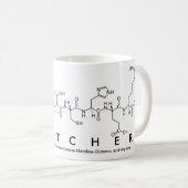 Mug Bouche de nom du peptide Thatcher (Devant droit)