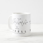 Mug Bouche de nom du peptide Tyrell (Devant gauche)