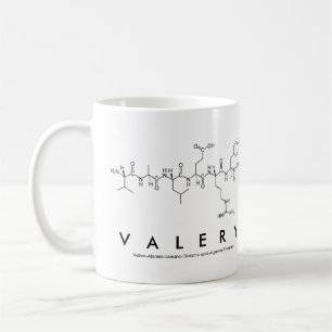 Mug Bouche de nom du peptide Valery