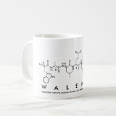 Mug Bouche de nom du peptide Walenty (Devant gauche)