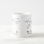 Mug Bouche de nom du peptide Walt (Centre)