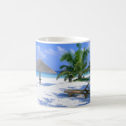 Mug Bouche de plage paradise (Centre)