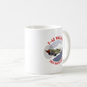 Mug Bouche de requin de P-40 Warhawk (Devant droit)