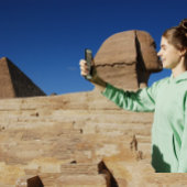 Mug Bouche de Sphinx Baiser Photo drôle Humour Pyramid