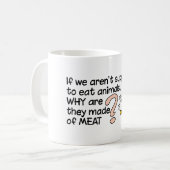 Mug Bouche de viande (Devant gauche)