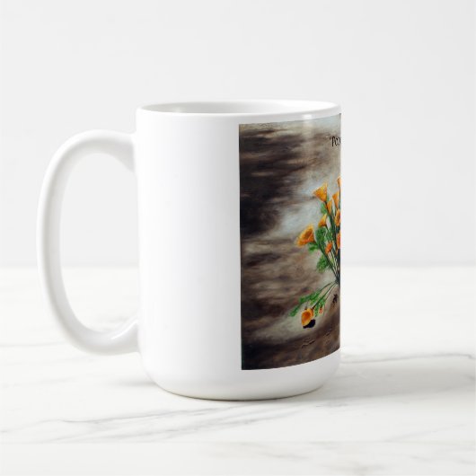 Mug Bouche d'oasis de pavot (Gauche)