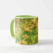 Mug Bouche Feuille de chêne de printemps (Devant gauche)