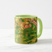 Mug Bouche Feuille de chêne de printemps (Devant droit)