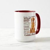 Mug Bouche Golden Traits (Devant droit)