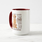 Mug Bouche Golden Traits (Devant gauche)