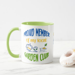 Mug Bouche membre du club de jardin