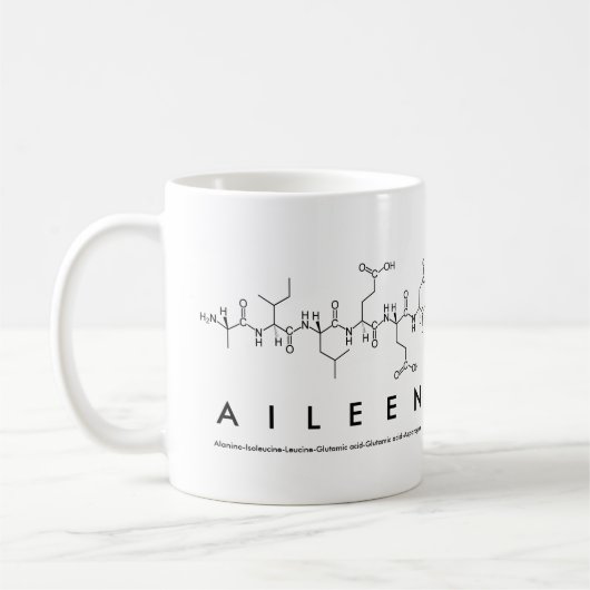 Mug Bouche nom du peptide Aileen (Gauche)