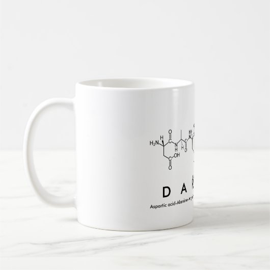 Mug Bouche nom du peptide Darrell (Gauche)