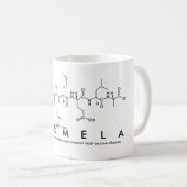 Mug Bouche nom du peptide de Carmela (Devant droit)