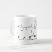 Mug Bouche nom du peptide de Carmela (Devant gauche)