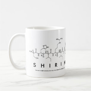Mug Bouche nom du peptide de Shirin