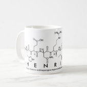 Mug Bouche nom du peptide Henrieta (Devant gauche)