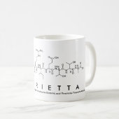 Mug Bouche nom du peptide Henrietta (Devant droit)