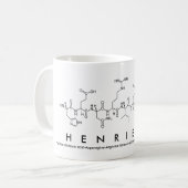Mug Bouche nom du peptide Henrietta (Devant gauche)