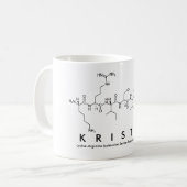 Mug Bouche nom du peptide Kristal (Devant gauche)