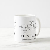 Mug Bouche nom du peptide Nyah (Devant droit)
