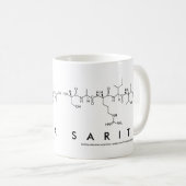 Mug Bouche nom du peptide Sarita (Devant droit)