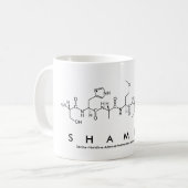 Mug Bouche nom du peptide Shamika (Devant gauche)
