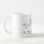 Mug Bouche nom du peptide Shanaya (Gauche)