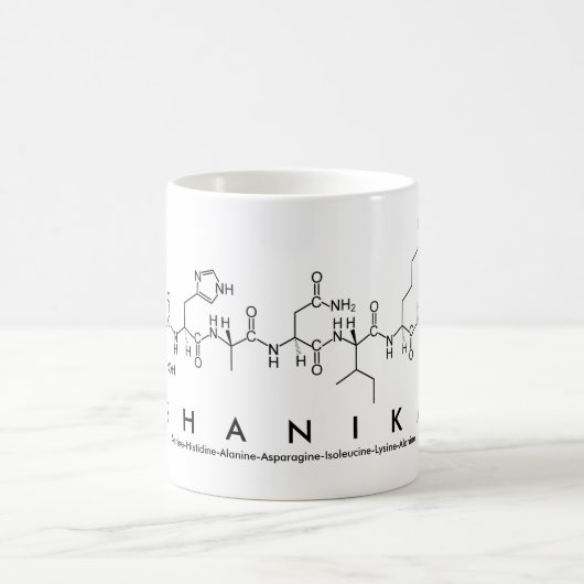 Mug Bouche nom du peptide Shanika (Centre)