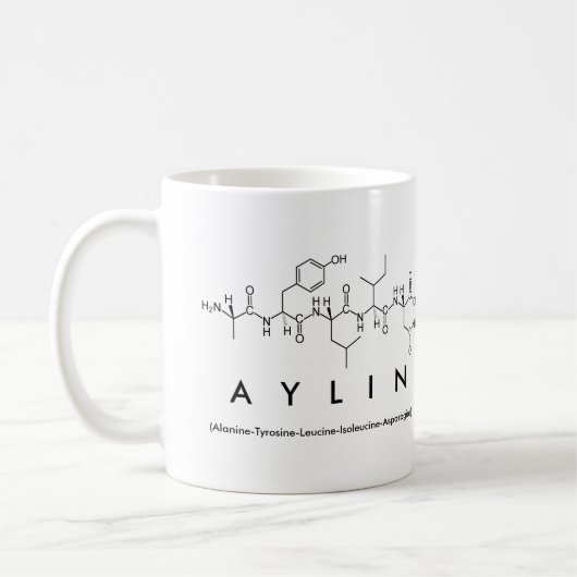 Mug Bouche nom peptide Aylin (Gauche)