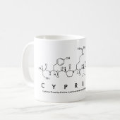 Mug Bouche nom peptide Cyprien (Devant gauche)