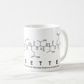 Mug Bouche nom peptide de Lissette (Devant droit)