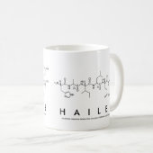Mug Bouche nom peptide Hailee (Devant droit)