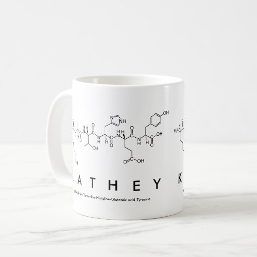 Mug Bouche nom peptide Kathey (Devant gauche)