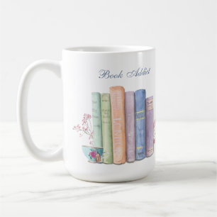 Mug Bouche personnalisée Addict livre
