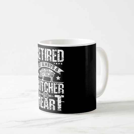 Mug Boucher retraité (Devant droit)