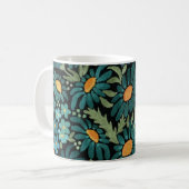 Mug Bouches d'aquarelle bleu (Devant gauche)